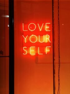 you have to accept yourself 